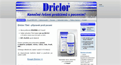 Desktop Screenshot of driclor.eu