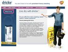 Tablet Screenshot of driclor.com.au